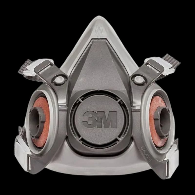 Respirador 3M 6200 Media Cara (sin cartuchos)