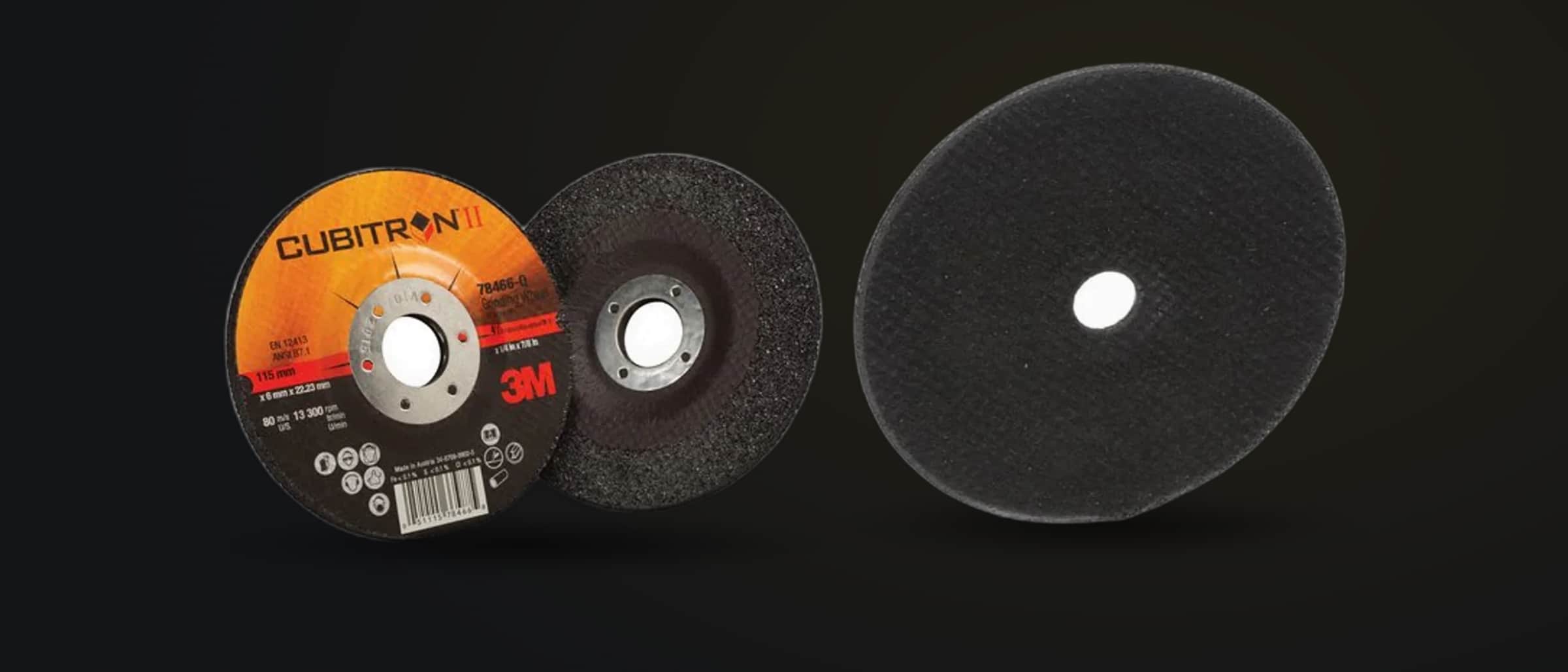 Discos abrasivos de desbaste y de corte de 115 mm para esmeril angular