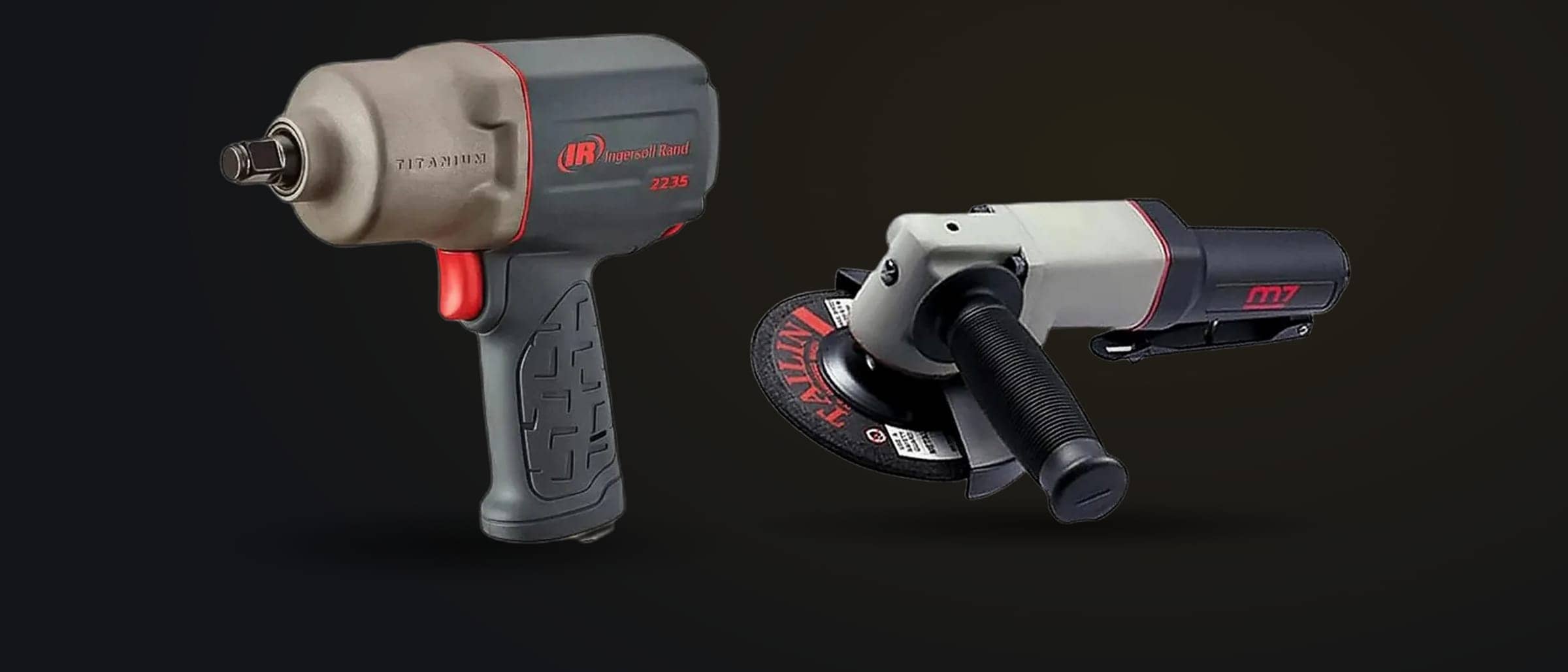 Llave de impacto y pulidora neumáticas de uso industrial